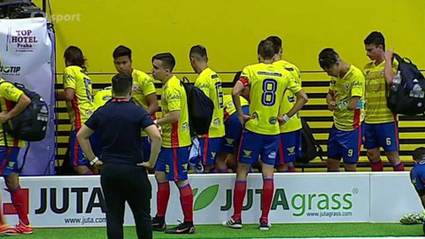 MS v malém fotbalu U21 2018 Česko - Česko - Kolumbie