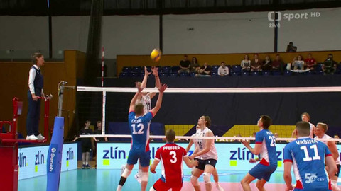 Zlatá evropská volejbalová liga - Česko - Finsko