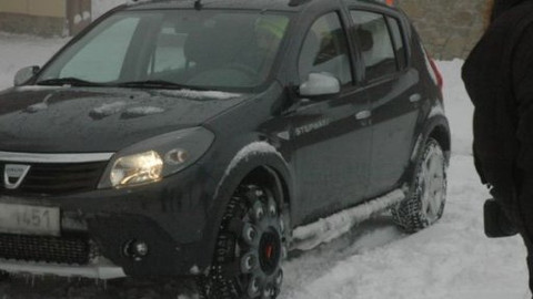 Stop - Kopec v zimě