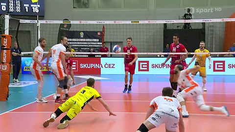 Česká volejbalová extraliga mužů - ČEZ Karlovarsko - VK Lvi Praha