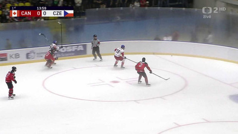 Hlinka Gretzky Cup - Česko - Kanada