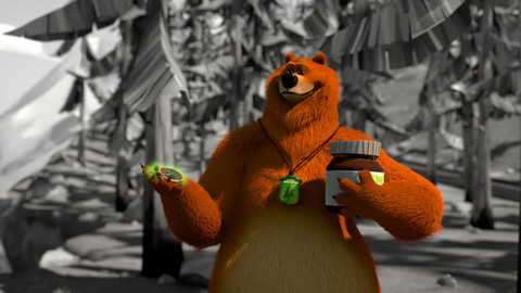 Méďa a lumíci - Časová smyčka