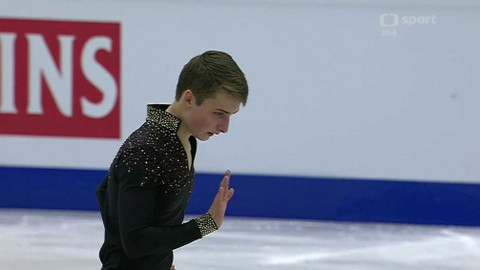 ME v krasobruslení 2017 Česko - Volné jízdy mužů