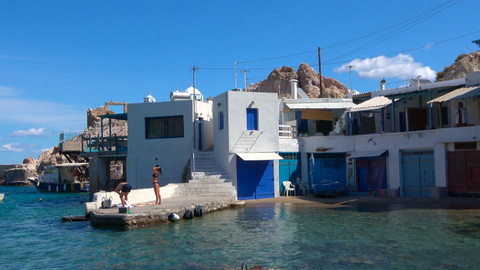 Vůně cizích krajů - Santorini a Milos, vulkanické ostrovy