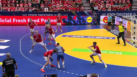 Mistrovství světa v házené 2023 - Tunisko - Dánsko