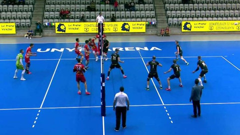 ČEZ Extraliga muži - VK Lvi Praha - Volejbal Brno