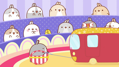 Molang - Bázlivý silák