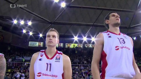 Evropská liga v basketbalu - FC Barcelona - Crvena Zvezda Telekom Bělehrad