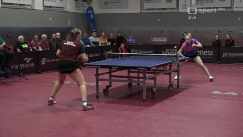 Extraliga stolního tenisu - HB Ostrov Havlíčkův Brod - SKST Plus Hodonín