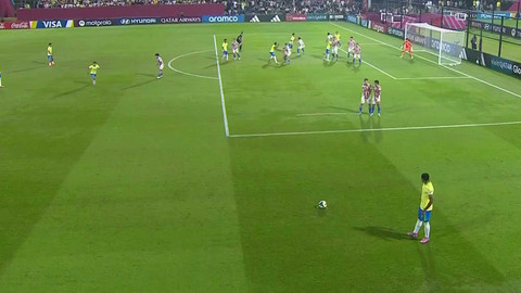 MS ve fotbale U17 2025 Katar - Brazílie - Paraguay