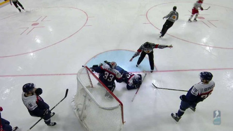 MS v ledním hokeji 2017 Německo a Francie - Slovensko - Dánsko