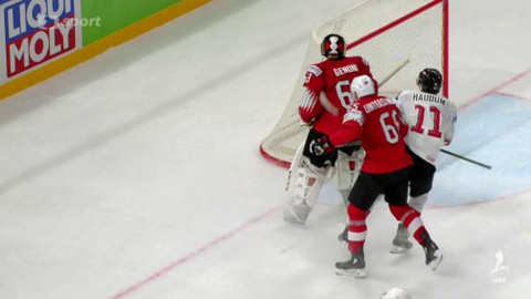 MS v ledním hokeji 2018 Dánsko - Švýcarsko - Rakousko