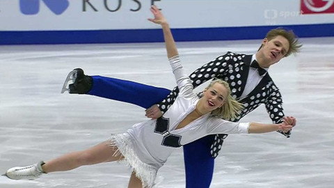 ME v krasobruslení 2017 Česko - Krátký program tanečních párů