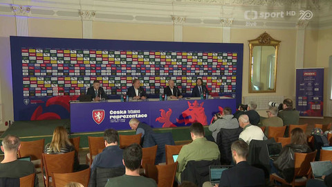 Fotbal - Tisková konference české fotbalové reprezentace