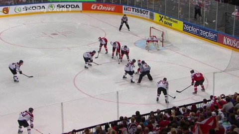 MS v ledním hokeji 2015 Česko - Rakousko - Lotyšsko