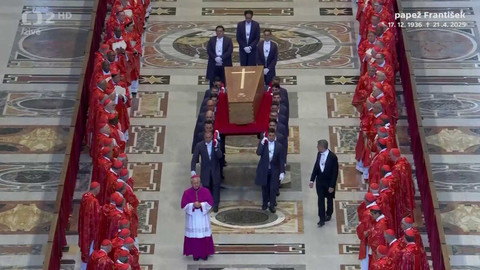 Zemřel papež František - Pohřeb papeže Františka