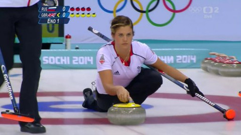 XXII. zimní olympijské hry 2014 Soči - Curling: Rusko - Velká Británie - ženy