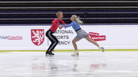ISU Junior Grand Prix Ostrava 2024 - Volné tance tanečních párů