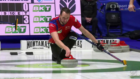 MS v curlingu 2025 Kanada - Česko - Itálie
