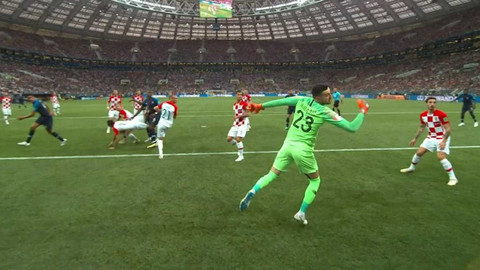 Fotbal - MS 2018: Francie - Chorvatsko