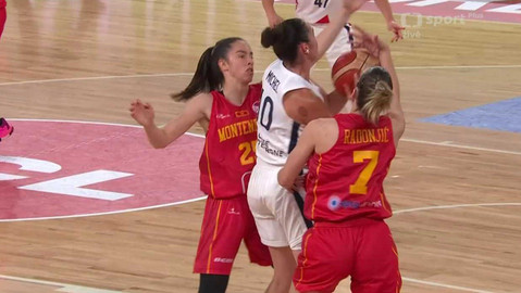 Mistrovství Evropy v basketbalu žen 2023 - Francie - Černá Hora