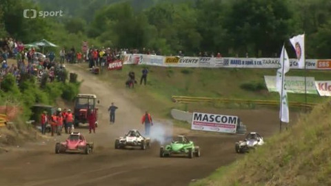 Automobilový sport - MM ČR v autokrosu 2014 Poříčí nad Sázavou