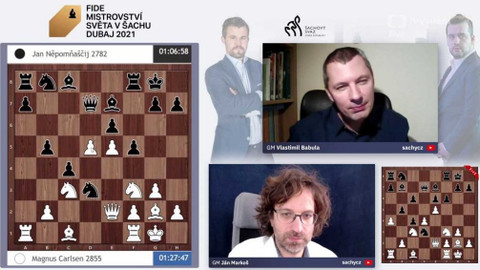 MS v šachu 2021 Dubaj - Magnus Carlsen vs. Ian Nepomniachtchi