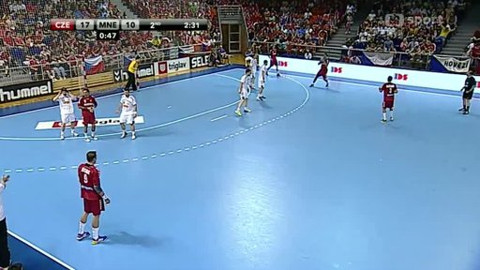 Házená - Česko - Černá Hora