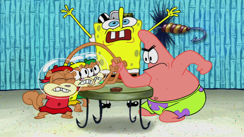 SpongeBob v kalhotách - Sandiny bláznivé neteře / Nebezpečná ostraha