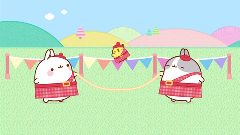 Molang - Skotské hry