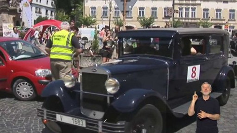 Téma pro hosty ČT sport - Oldtimer Bohemia Rally 2015