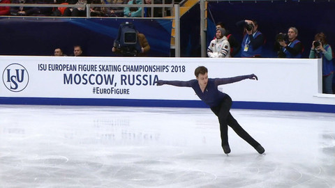 ME v krasobruslení 2018 Rusko - Volné jízdy mužů