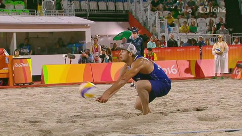 XXXI. letní olympijské hry 2016 Rio de Janeiro - Plážový volejbal: Rusko - Nizozemsko (muži)