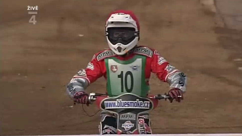 Motocyklové závody - MS jednotlivců do 21 let na ploché dráze Pardubice