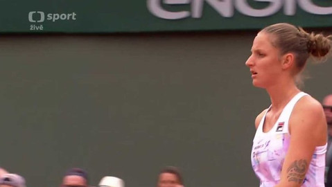 French Open 2018 - Barbora Krejčíková - Karolína Plíšková a Lucie Šafářová - Jessika Ponchetová