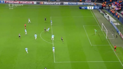 Liga mistrů UEFA - Manchester City - FC Viktoria Plzeň