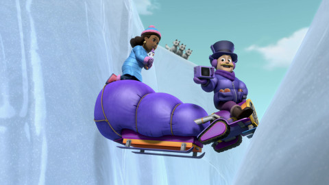 Tlapková patrola - Tlapky zachraňují uvízlé starosty / Tlapky zachraňují soutěž