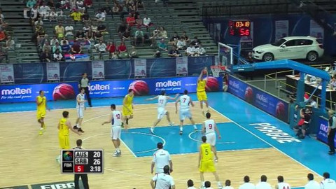 MS v basketbalu U19 2013 - Austrálie - Srbsko