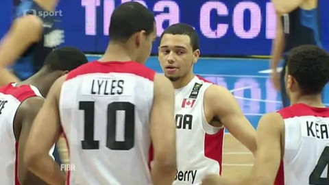 MS v basketbalu U19 2013 - Korea - Kanada