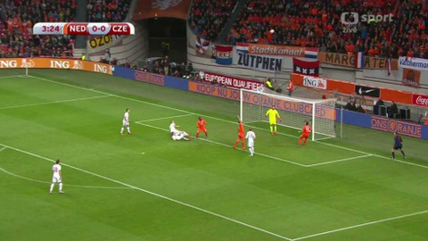Fotbal - Nizozemsko - Česko