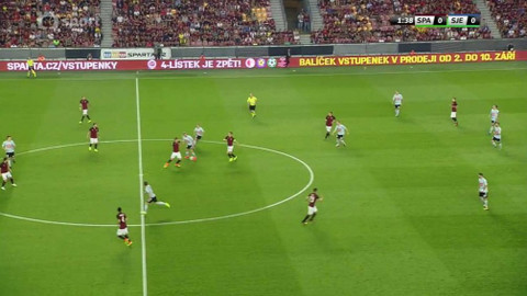 Evropská liga UEFA - AC Sparta Praha - SønderjyskE