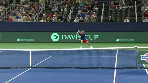 Davis Cup - USA - Česko