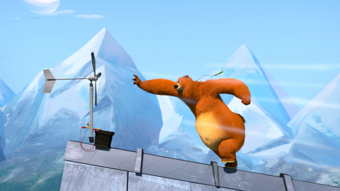 Méďa a lumíci - Pořádný vichr