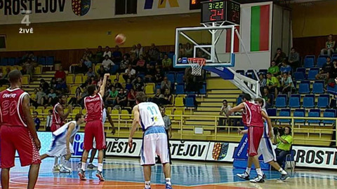 EuroCup v basketbalu - BK Prostějov - PBC Lukoil Academica Sofia
