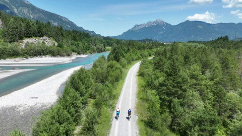 Cyklotoulky - Region Außerfern