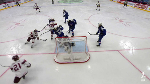 MS v ledním hokeji mužů 2025 Švédsko, Dánsko - Francie - Lotyšsko