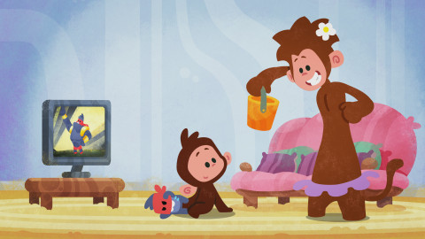 Opičinky - Hajančení