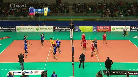 Liga mistrů ve volejbalu - VK Ostrava - Olympiakos Pireus