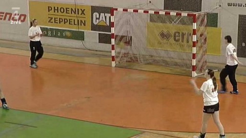 Házená - DHC Slavia Praha - Sokol Casta Písek