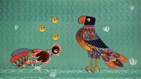 Příběhy Tinga Tinga - 5/52 Proč slepice ozobávají zem